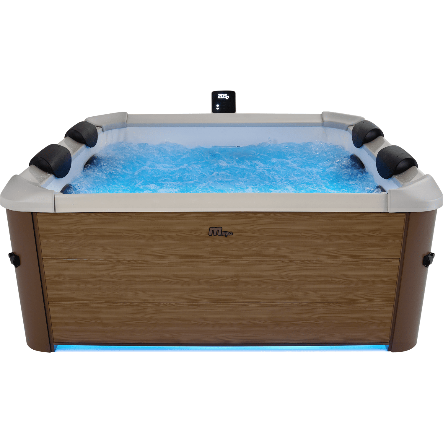 MSPA - Spa carré 140 cm x 140cm AMBER 6 places